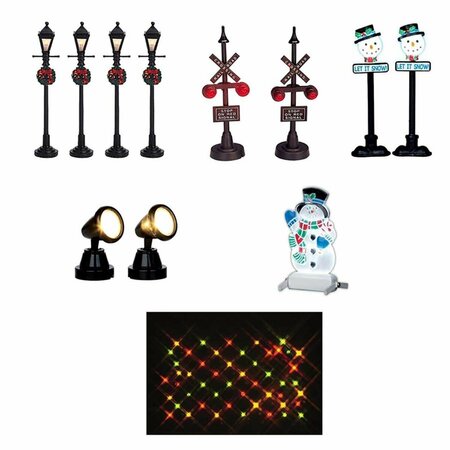 GOLDENGIFTS Gas Lantern Street Lamp Multi Color, 12PK GO3300257